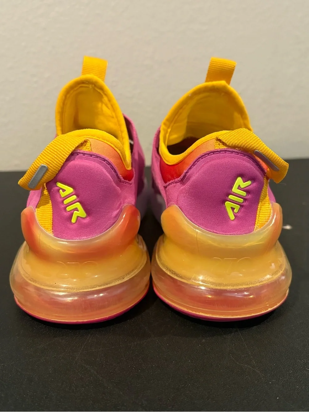 Nike Air Max 270 Extreme SE GS Shoes Youth Kids Size 2.5Y Fuchsia~CN8279-600